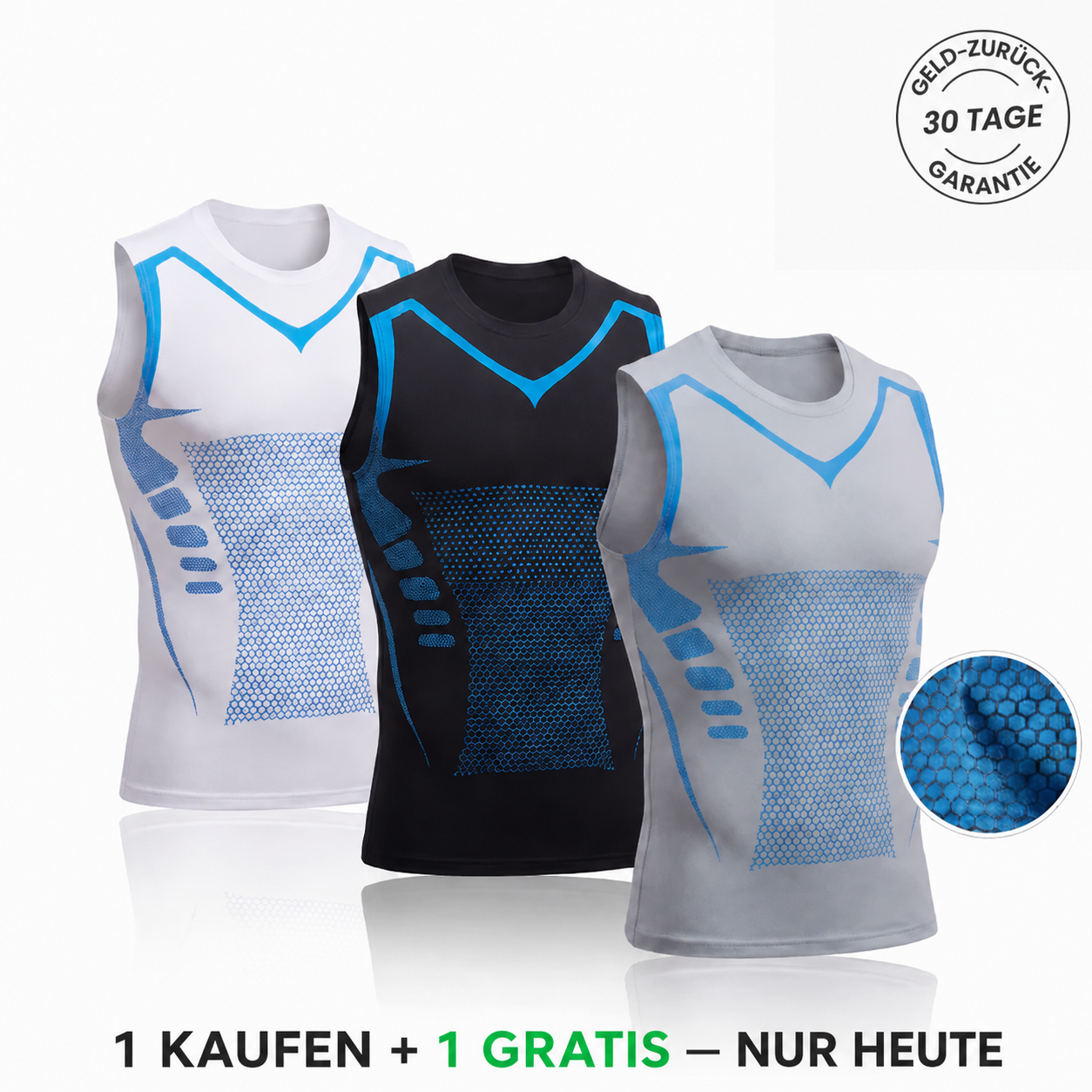 SCULPD™ 4.0 — Diskrete Slim-Weste für Männer
