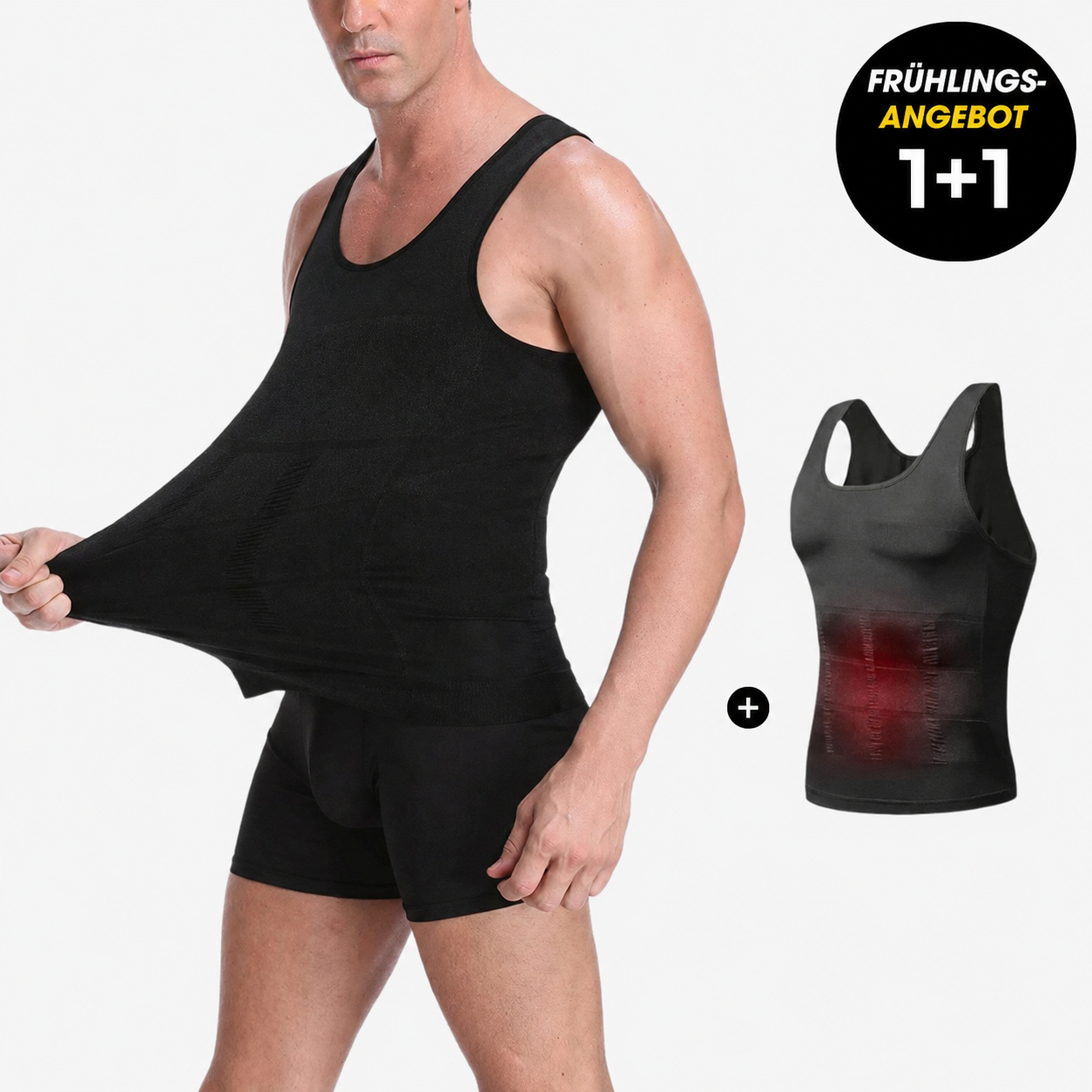 Shape'up™ 2.0 – Diskretes Kompressionsshirt für jeden Tag