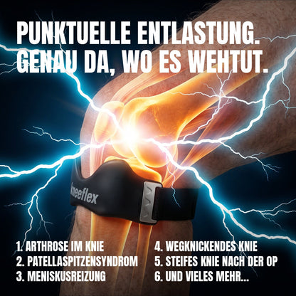 KneeFlex Pro™ Patellaband – gezielte Unterstützung für Knie, Sport & Alltag