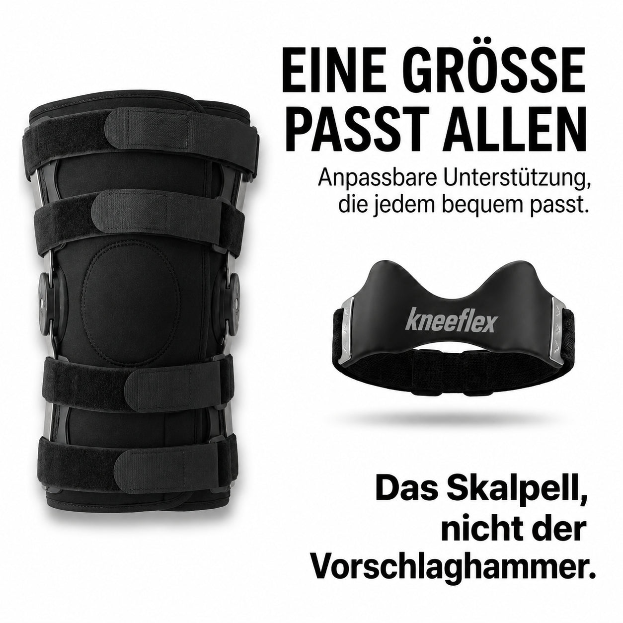 KneeFlex Pro™ Patellaband – gezielte Unterstützung für Knie, Sport & Alltag