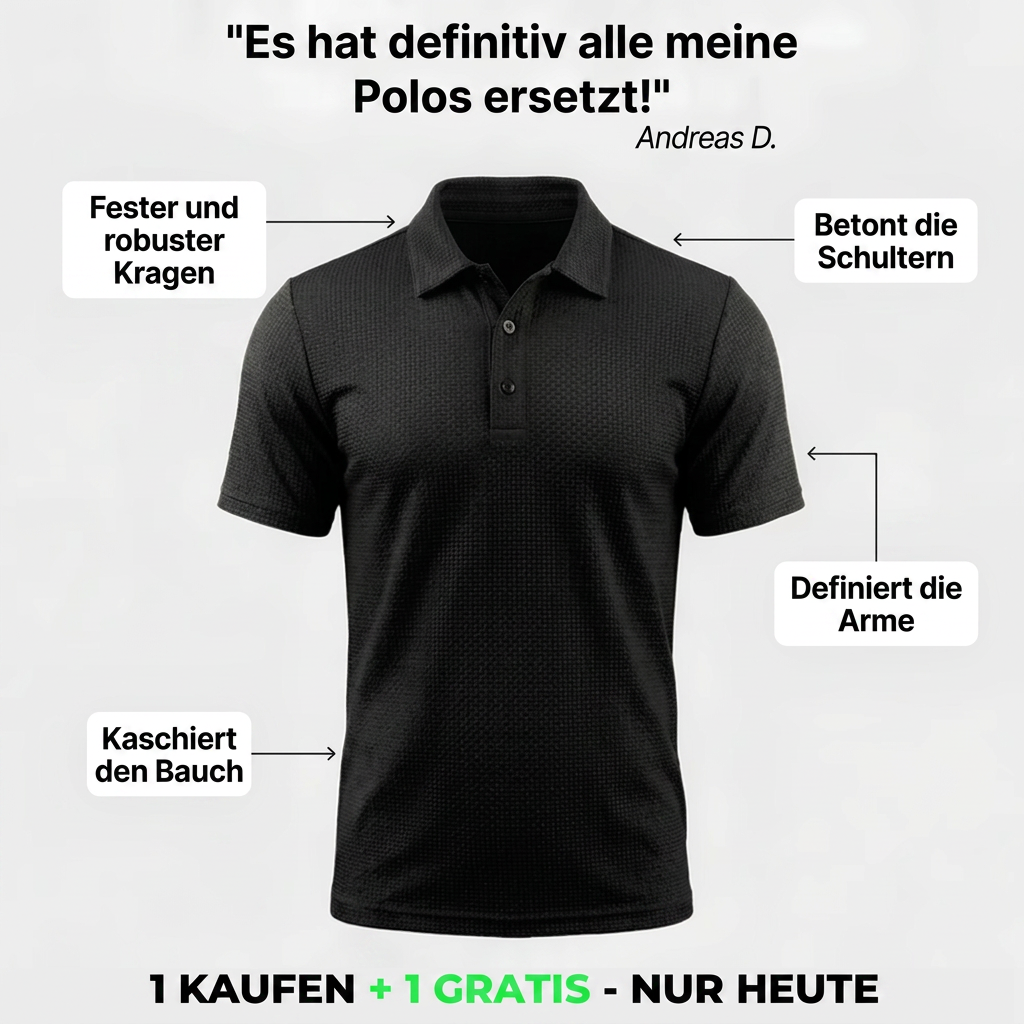 SCULPD™ - Slim-Polo für Männer