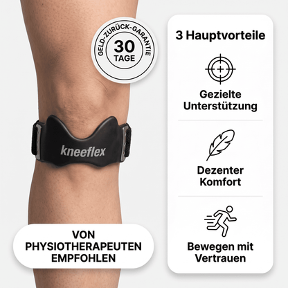 KneeFlex Pro™ Patellaband – gezielte Unterstützung für Knie, Sport & Alltag