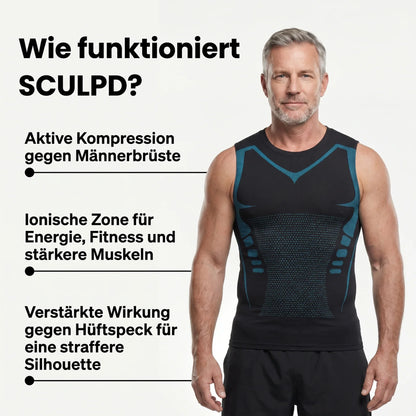 SCULPD™ 4.0 — Diskrete Slim-Weste für Männer